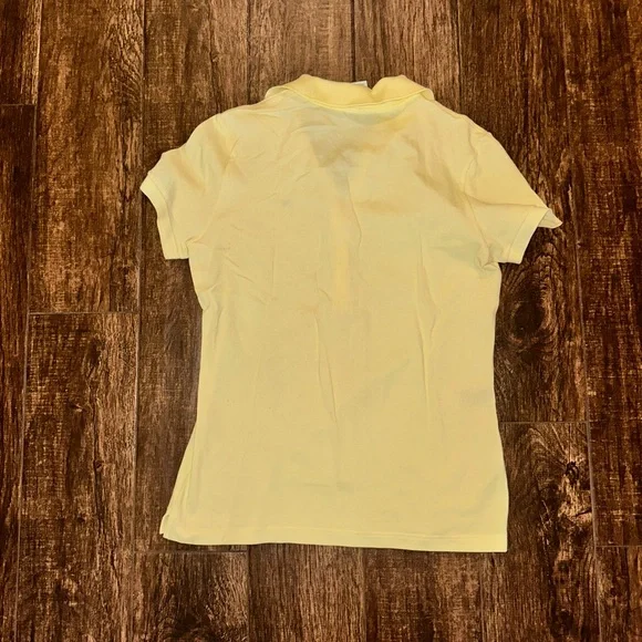 Lacoste Yellow Polo Shirt Size 44 Crocodile Logo Classic Polo - Picture 6 of 6